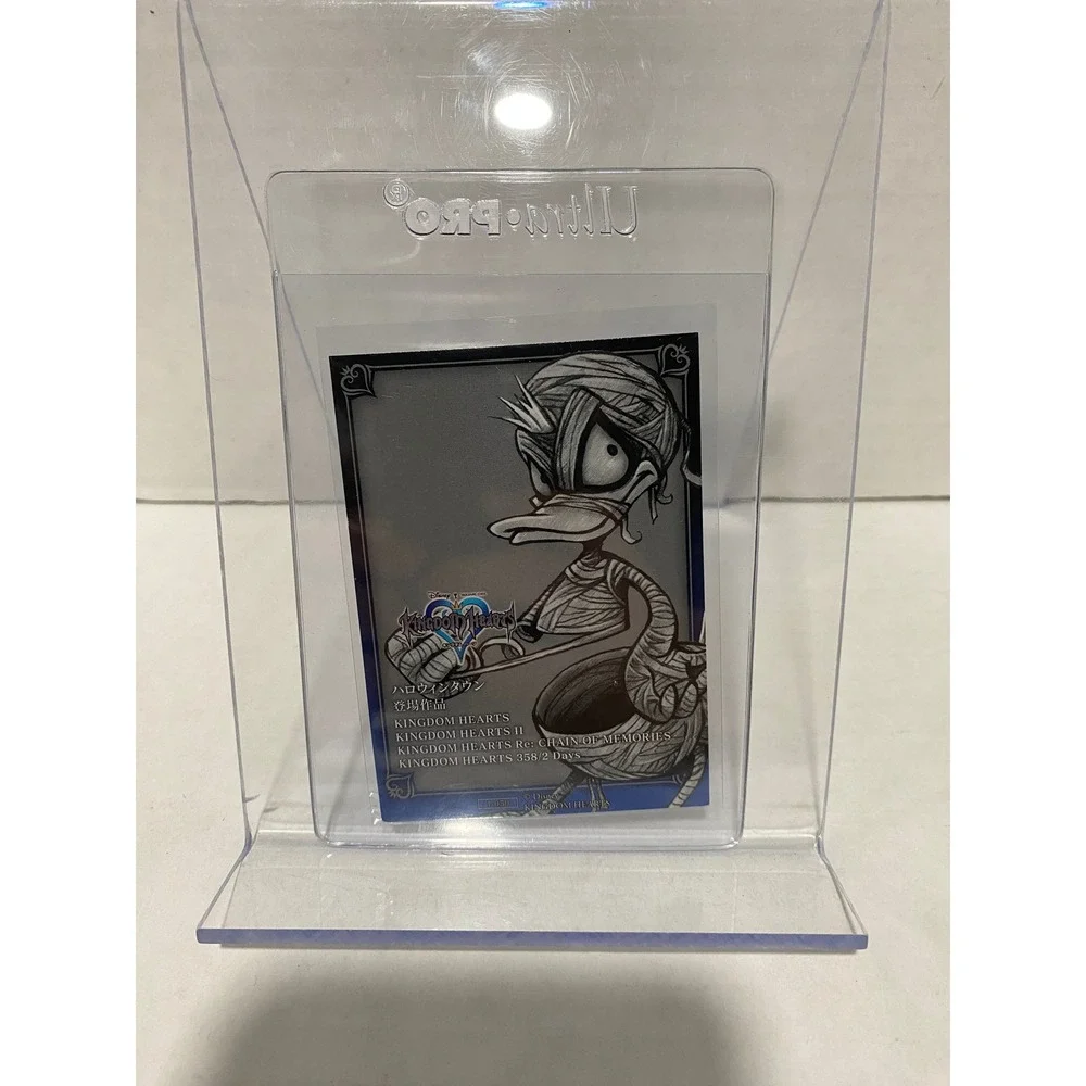 Disney Kingdom Hearts Museum Card Donald Duck Halloween Town Mummy Excellent